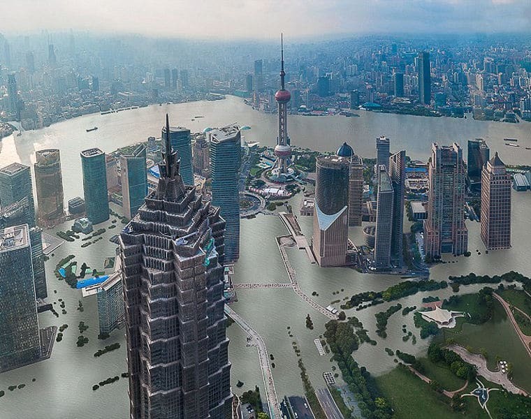 Климатологи показали, как будут выглядеть затопленные города через 100 лет