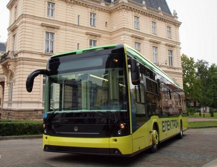 Львовский "Электрон" показал первый украинский электробус