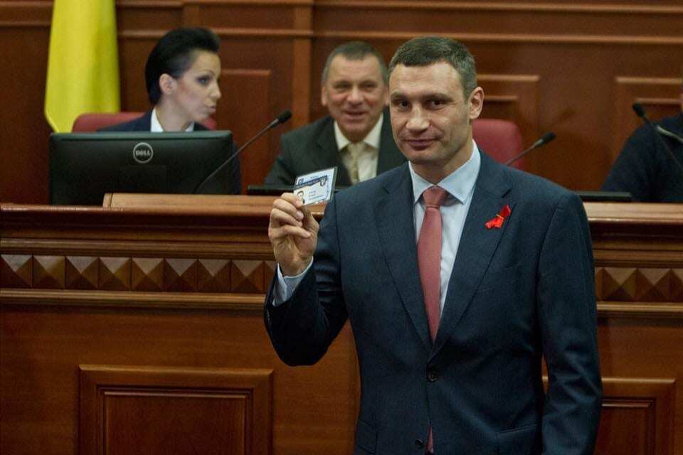 Кличко принял присягу мэра Киева: опубликованы фото