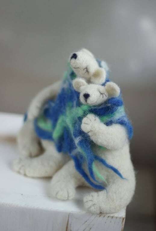 Что можно сделать из клочка шерсти: милые игрушки художницы из Болгарии