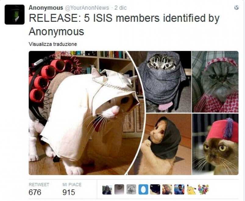 "День троллінгу ІДІЛ": Anonymous закликало висміювати джихадистів