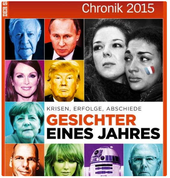 "Кровавый" Путин попал на обложку итогового номера Der Spiegel