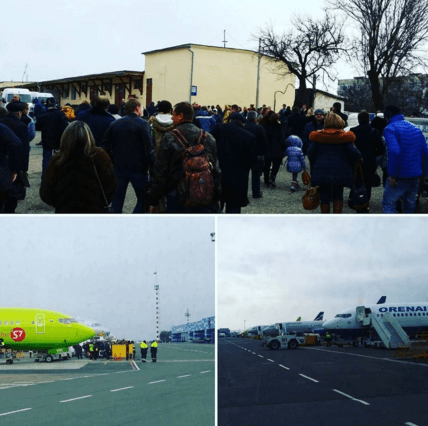 Оккупанты переполошились из-за "бомбы" в аэропорту Симферополя: опубликованы фото