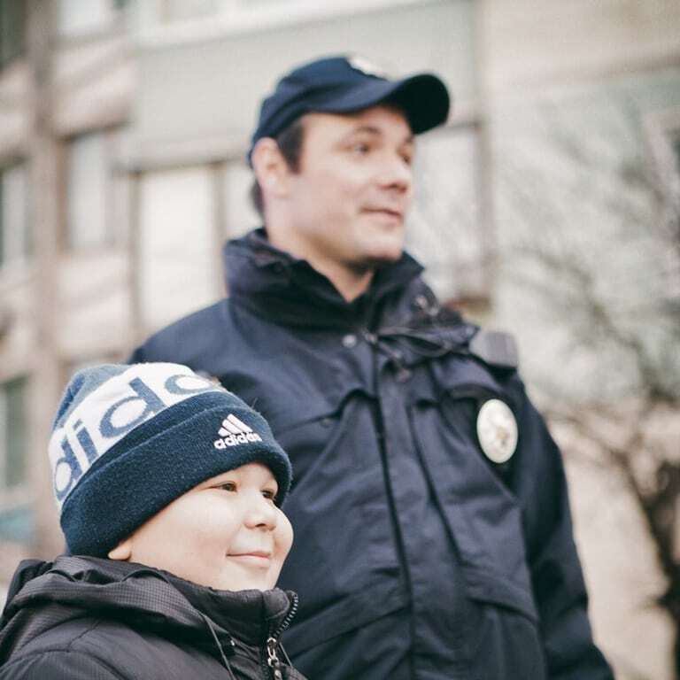 Мрії збуваються: у Києві хлопчик на день став поліцейським