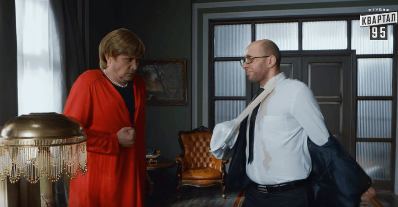 Сеть зажгла убойная пародия на то, "как Яценюк у Меркель денег просил"