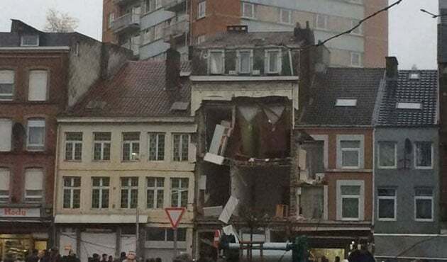 В Бельгии прогремел взрыв в жилом доме: фото с места ЧП