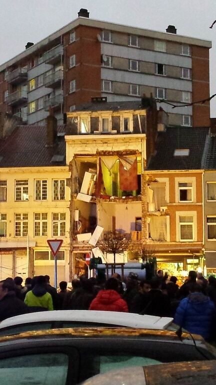 У Бельгії прогримів вибух у житловому будинку: фото з місця НП