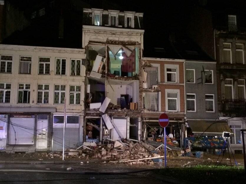 В Бельгии прогремел взрыв в жилом доме: фото с места ЧП