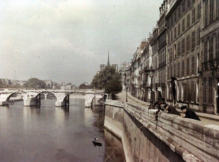 Ретро-фото столицы Франции: каким был Париж 100 лет назад