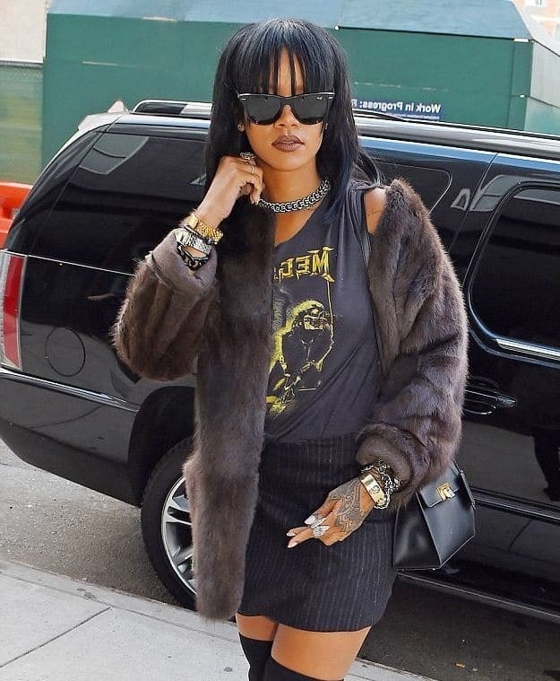 С чем носить куртку из норки: 15 стильных идей