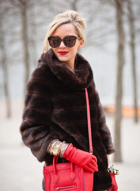 С чем носить куртку из норки: 15 стильных идей