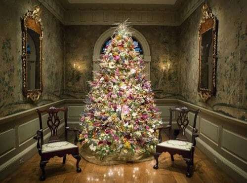 Цветущая елка: новый тренд новогоднего декора