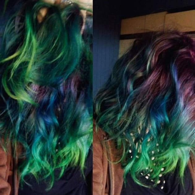 Северное сияние: самый модный цвет волос этой зимой 