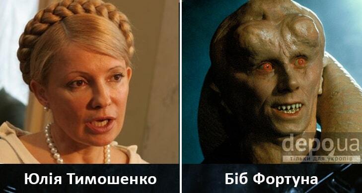 В "Звездных войнах" обнаружили двойников Яценюка, Путина и Тимошенко: опубликованы фото