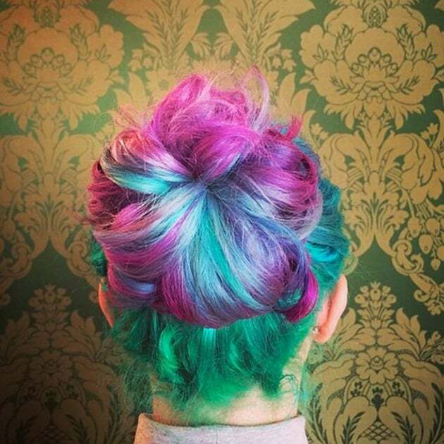 Северное сияние: самый модный цвет волос этой зимой 