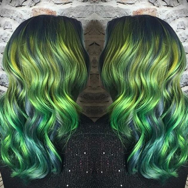 Северное сияние: самый модный цвет волос этой зимой 