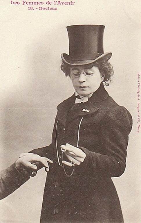 Опубліковані знімки жінок майбутнього очима фотографа 1902 року
