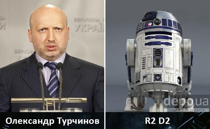 В "Звездных войнах" обнаружили двойников Яценюка, Путина и Тимошенко