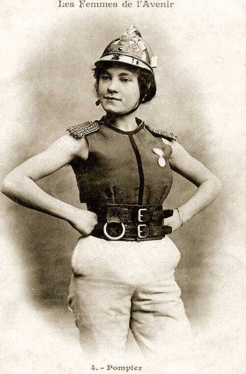 Опубліковані знімки жінок майбутнього очима фотографа 1902 року