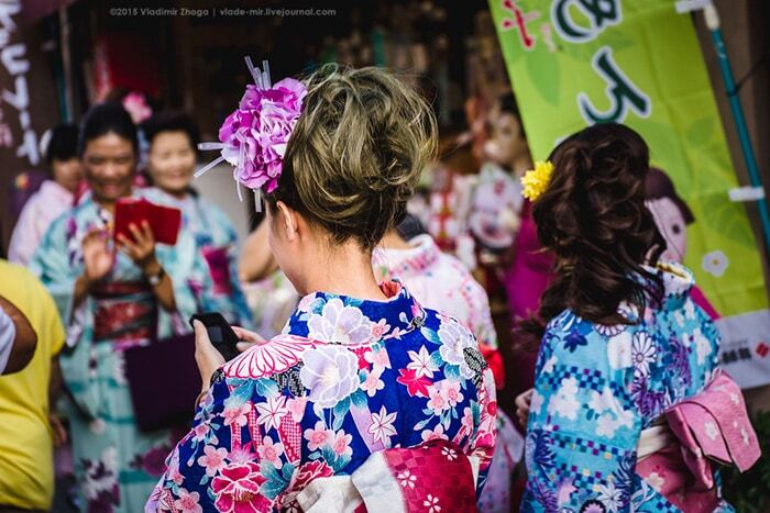 Красота Востока: топ-13 ярких фото девушек в кимоно