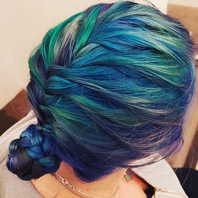 Северное сияние: самый модный цвет волос этой зимой 