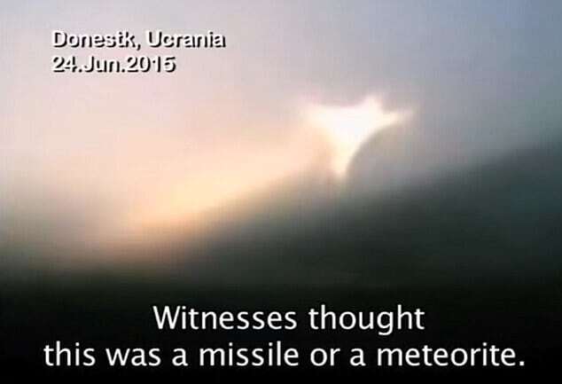 Це диво? ЗМІ показали таємничі хрести, що світяться над зоною АТО в Україні: фото і відеофакт