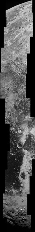 На Плутоні знайшли висячі долини: опубліковано фото