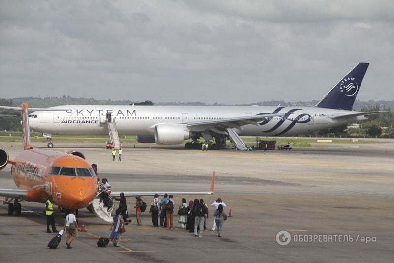 На борту самолета Air France нашли взрывное устройство