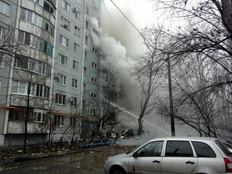 У Волгограді сталася серія вибухів у житловому будинку: обрушилося 36 квартир