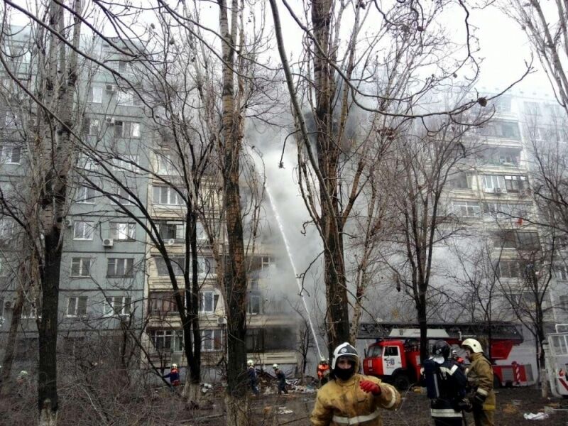 У Волгограді сталася серія вибухів у житловому будинку: обрушилося 36 квартир