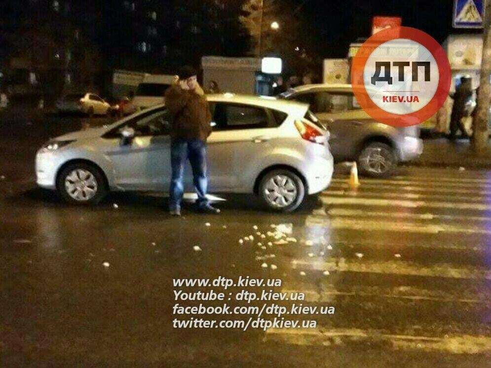 В Киеве пешеход получил тяжелые травмы в результате ДТП
