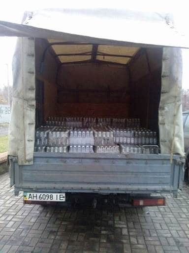 К террористам на Донбасс не пустили грузовики с минудобрениями и водкой