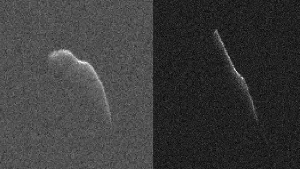NASA опубликовало снимки "рождественского" астероида: фотофакт