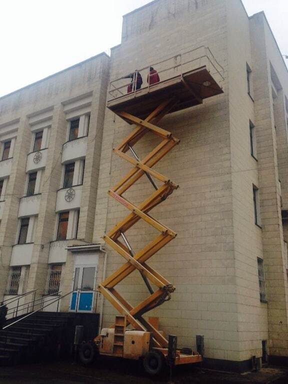 У Києві будівлю РДА прикрасять величезним муралом