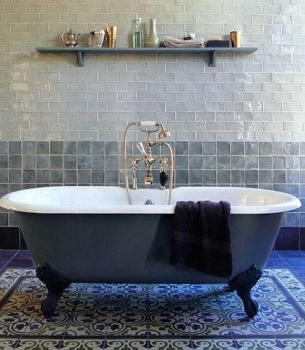 Современный дизайн ванной комнаты : 100 лучших идей