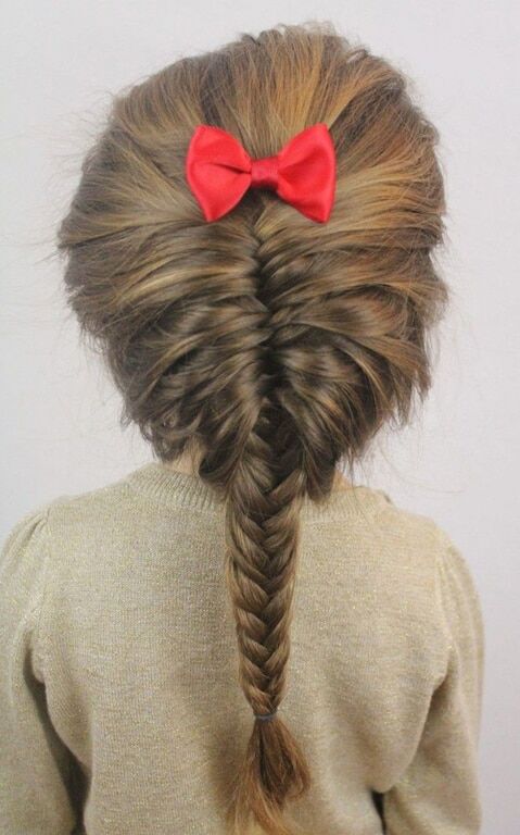 Коса с лентой - это модно: лучшие видеоуроки и пошаговые мастер-классы