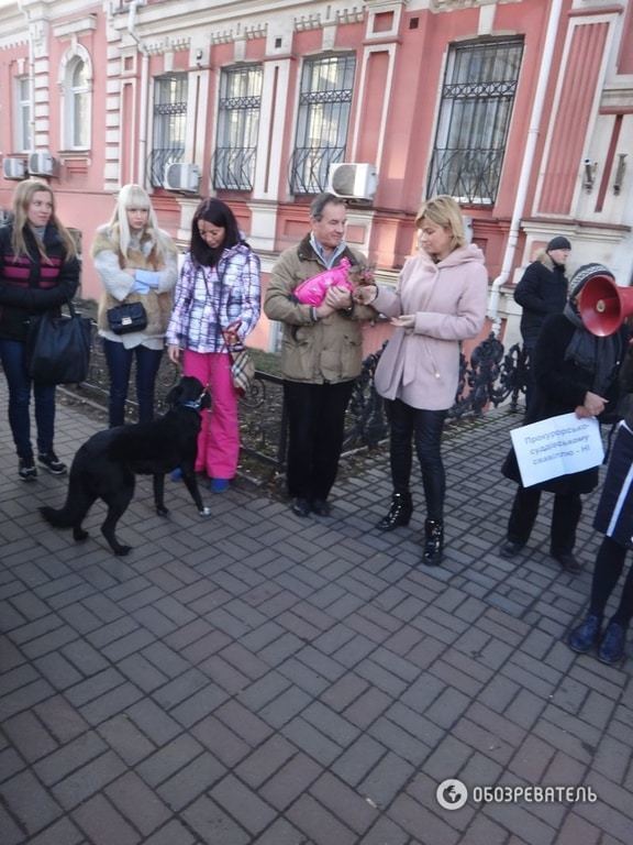 Зоозахисники пікетували прокуратуру Шевченківського району Києва. Фоторепортаж