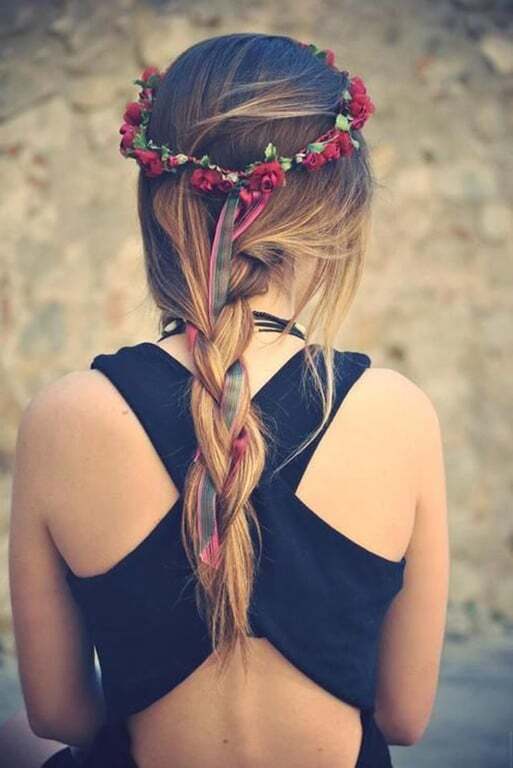 Коса с лентой - это модно: лучшие видеоуроки и пошаговые мастер-классы