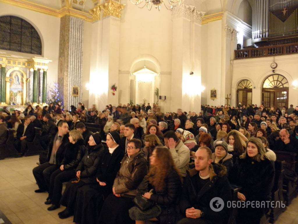 Христос родился! Римо-католики Киева встретили Рождество