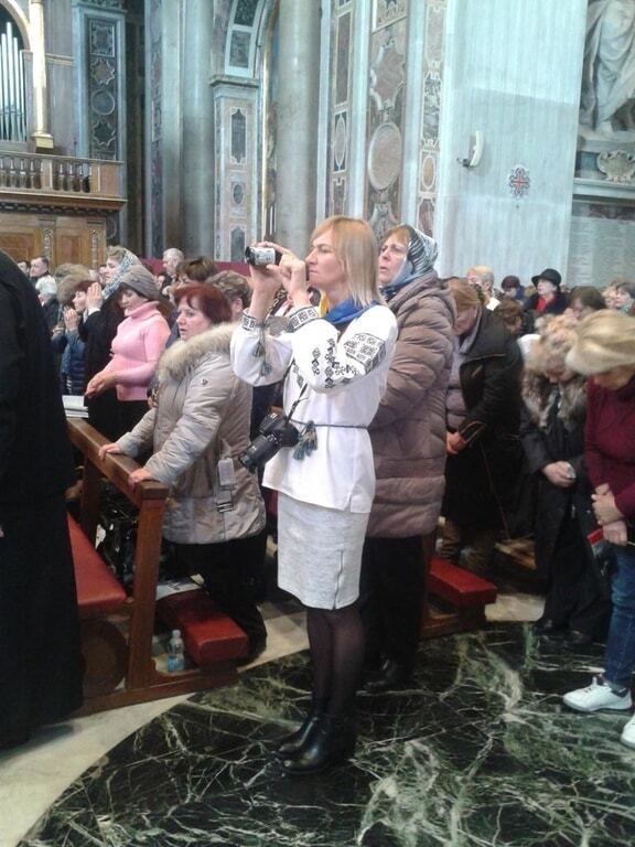 Украинцы в Ватикане: опубликованы торжественные фото рождественской службы