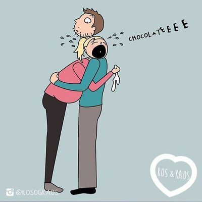 Ироничные комиксы о беременности, нарисованные мамой