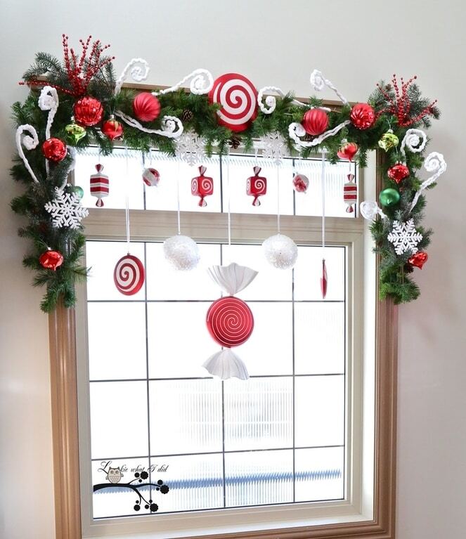 Как по-новогоднему украсить окна: 20 отличных способов