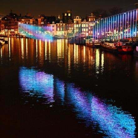 Фестиваль света в Амстердаме: сказочные фото предновогоднего города