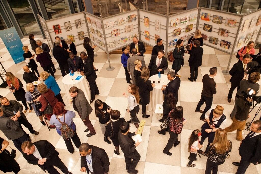 Фонд Игоря Янковского открыл выставку детских картин в штаб-квартире ООН