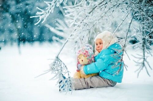 Зимняя прогулка. Детский фотопроект