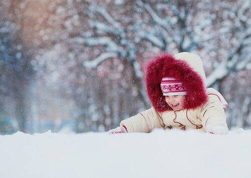 Зимняя прогулка. Детский фотопроект