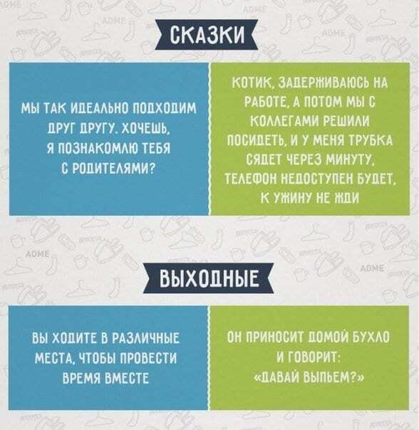 Жизнь женщины до брака и после: вся разница в забавных иллюстрациях