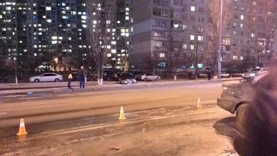 В Киеве произошло смертельное ДТП с пожаром