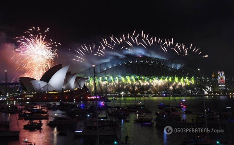 Happy New Year: Австралія зустріла Новий рік неймовірним салютом