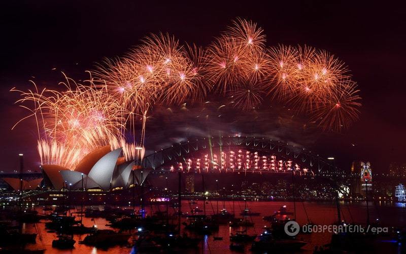 Happy New Year: Австралія зустріла Новий рік неймовірним салютом